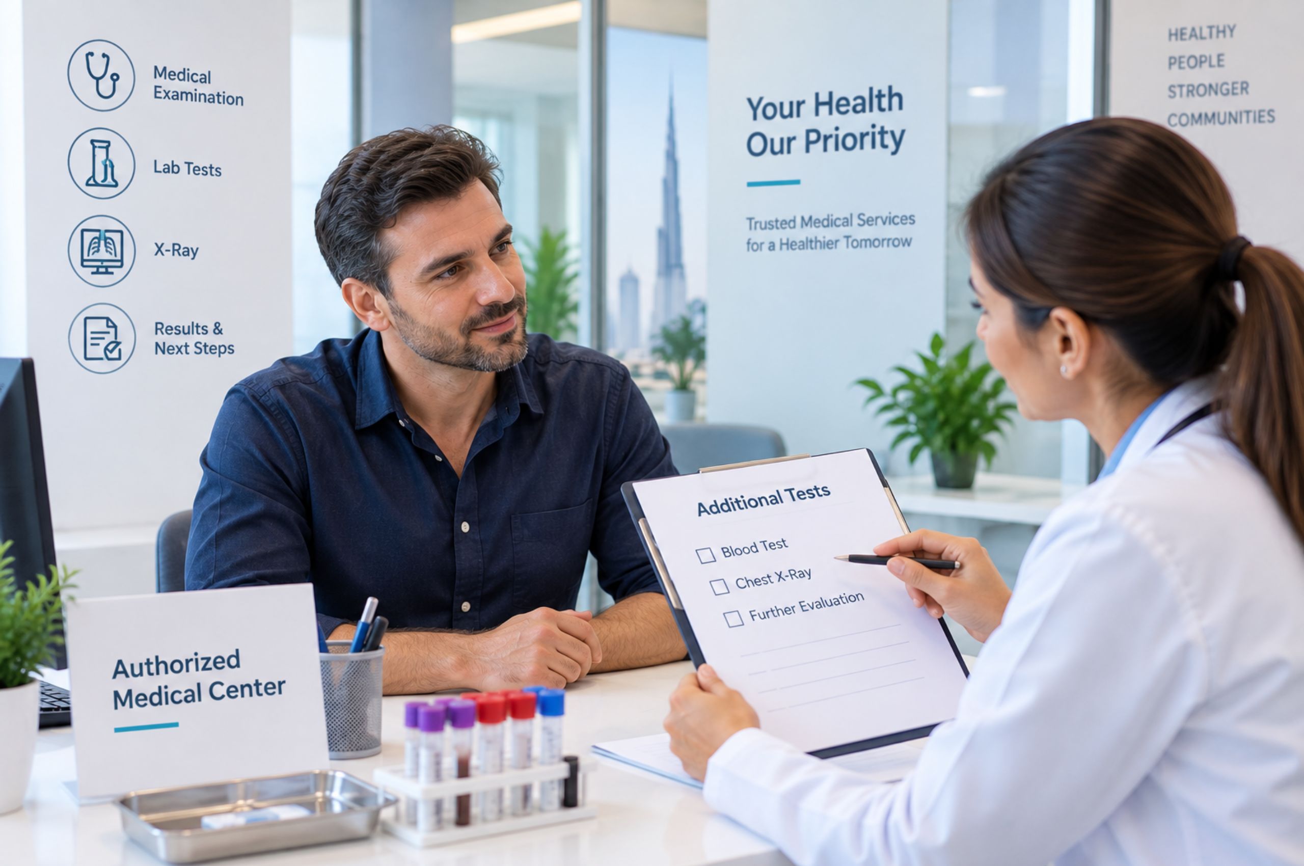 Further medical tests