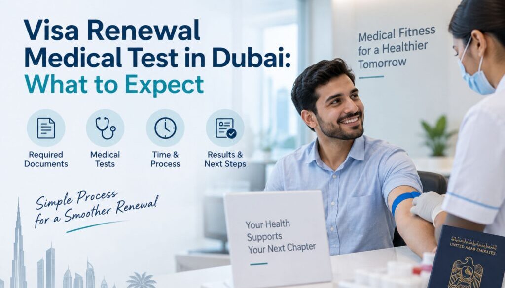 Visa Renewal Medical Test in Dubai
