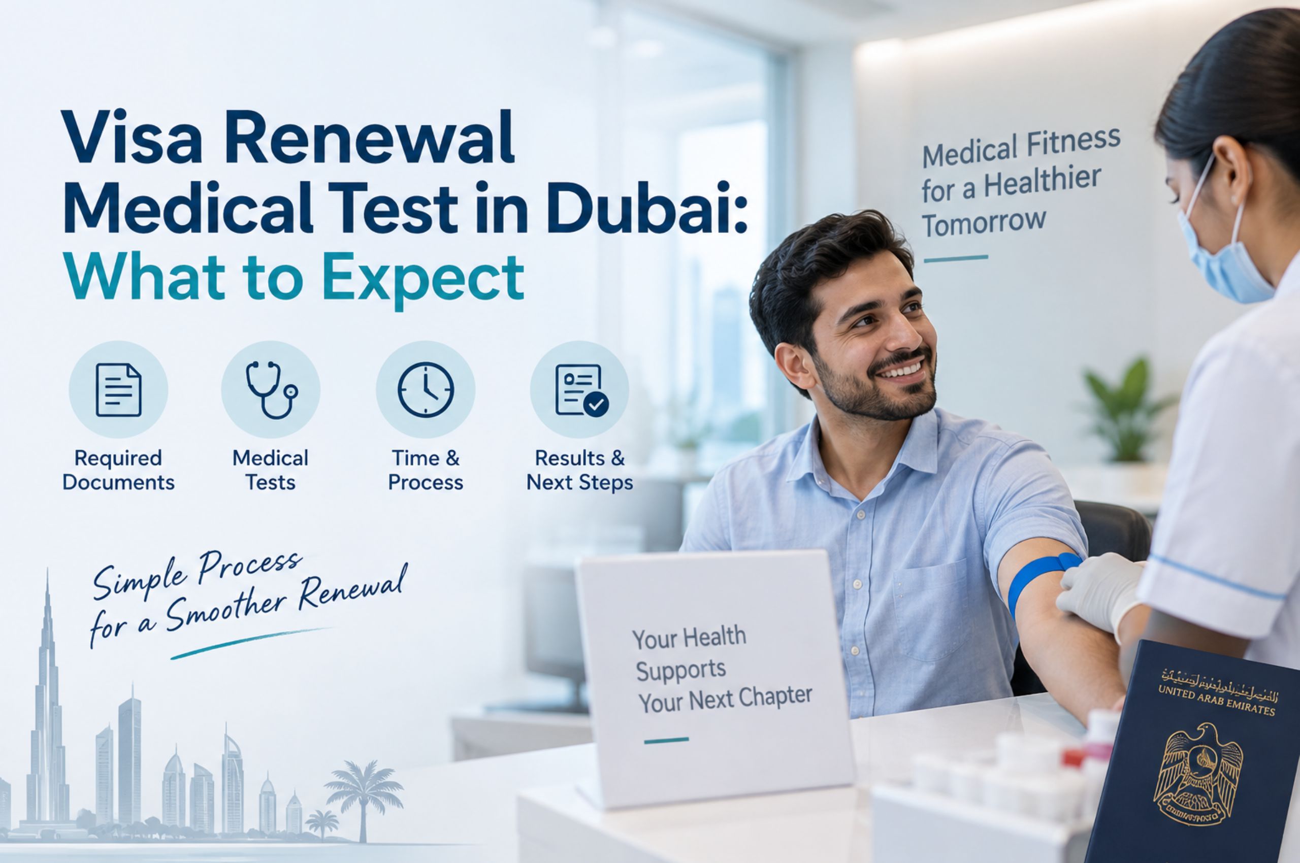Visa Renewal Medical Test in Dubai