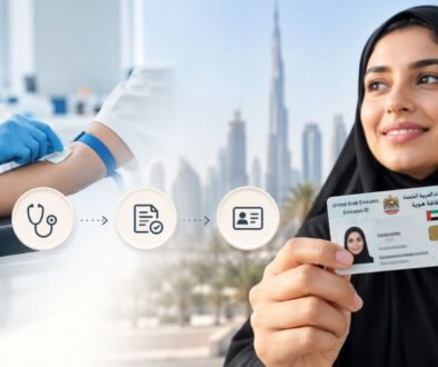 Emirates ID after medical test